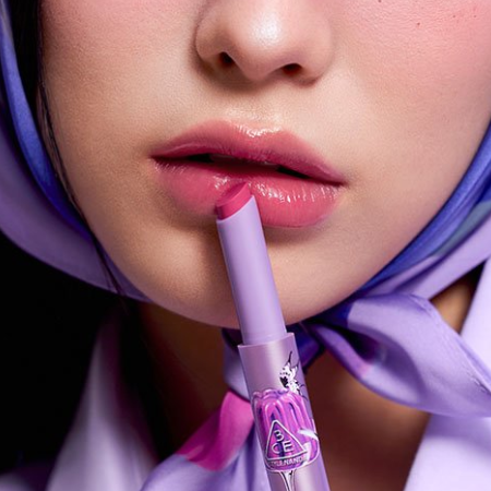 3CE X Scarf Collection Shine Reflector Glossy Moisturize Mirror Lipstick 1.7g #Fasciated